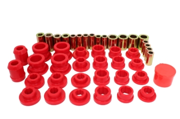 Picture of Energy Suspension 14-18 Nissan Altima Rear Control Arm Bushing Set - Red