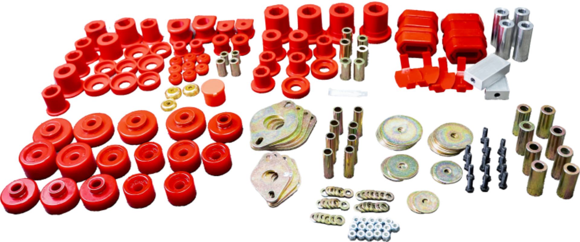 Picture of Energy Suspension 2010+ Dodge Ram 1500 Master Set - Red