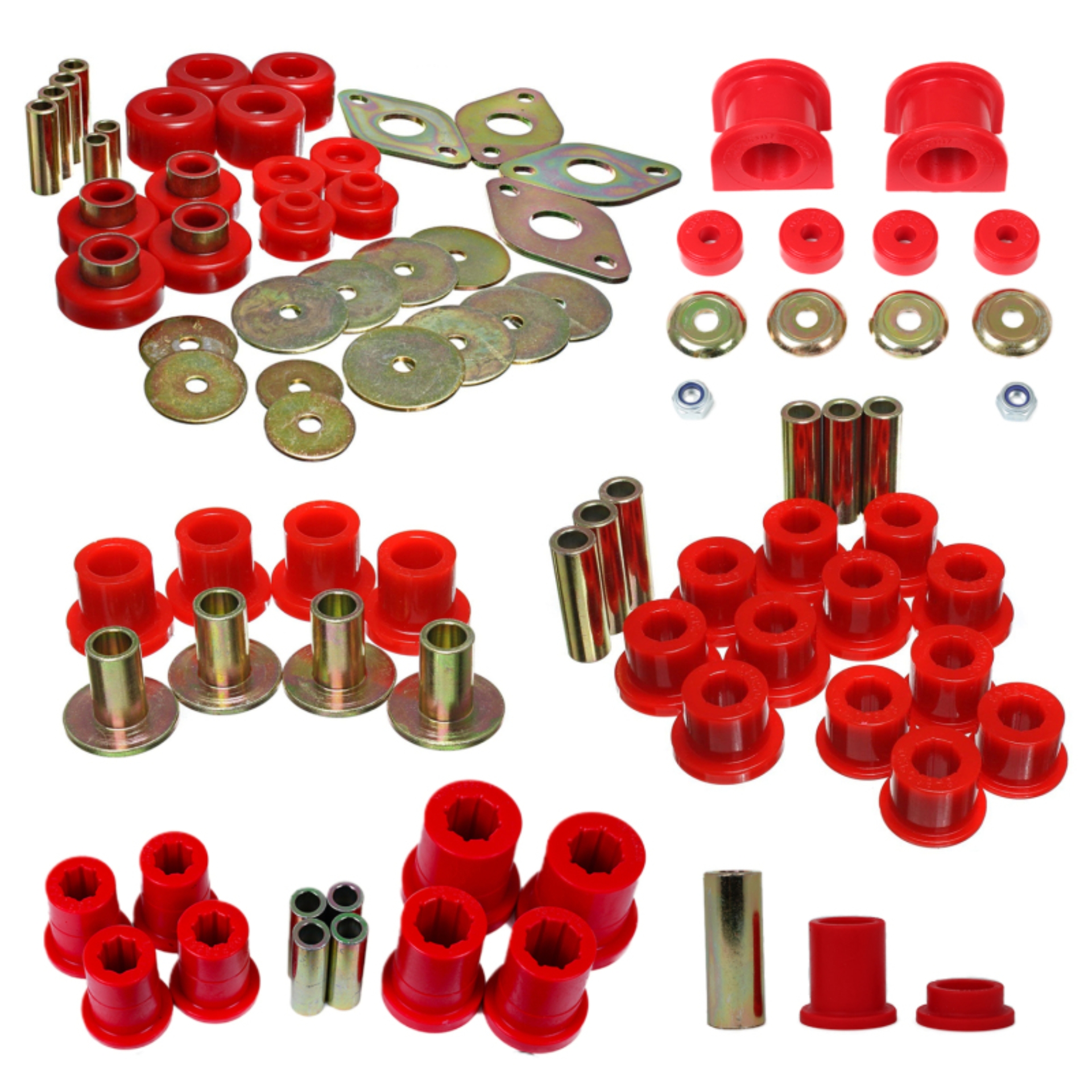 Picture of Energy Suspension Toyota Tacoma 2wd 5 Lug Master Set - Red