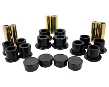 Picture of Energy Suspension 15-19 Silverado/Sierra Rear Leaf Spring Bushing Set - Black
