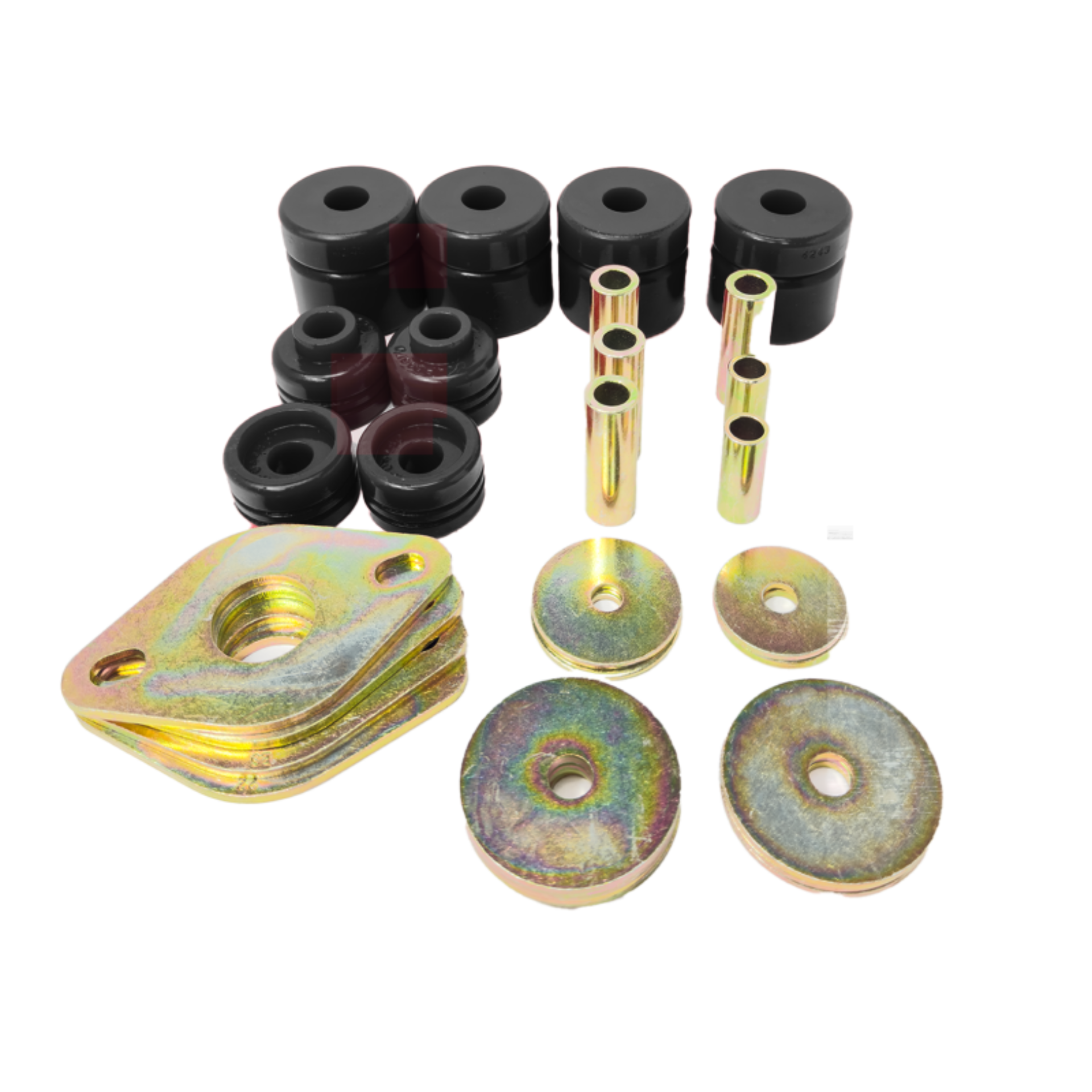 Picture of Energy Suspension 00-06 Toyota Tundra Leaf Spring Bushing Set - Black