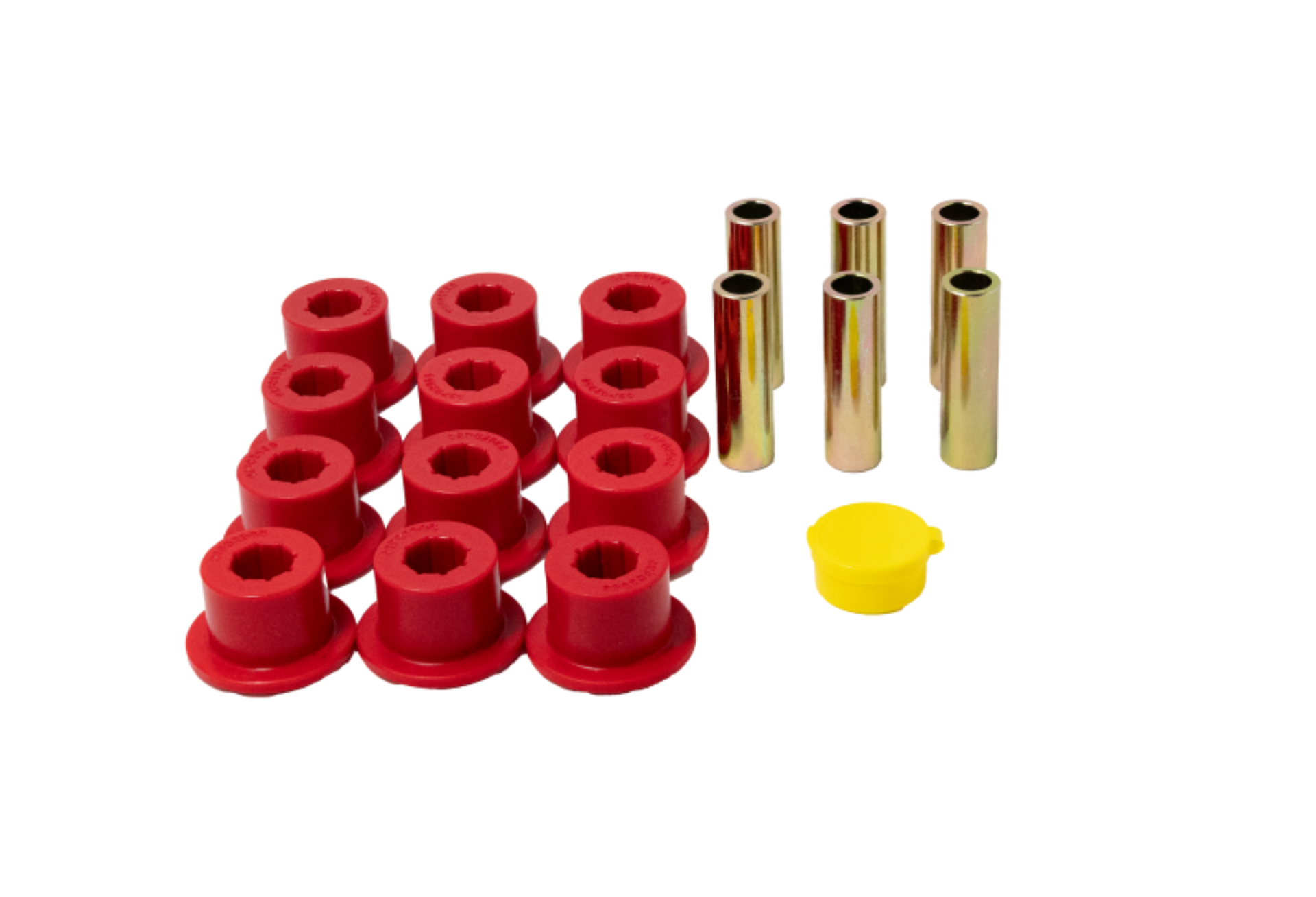 Picture of Energy Suspension 00-06 Toyota Tundra Leaf Spring Bushing Set - Red