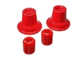 Picture of Energy Suspension Rear Shock Bushings - Red