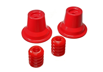 Picture of Energy Suspension Rear Shock Bushings - Red