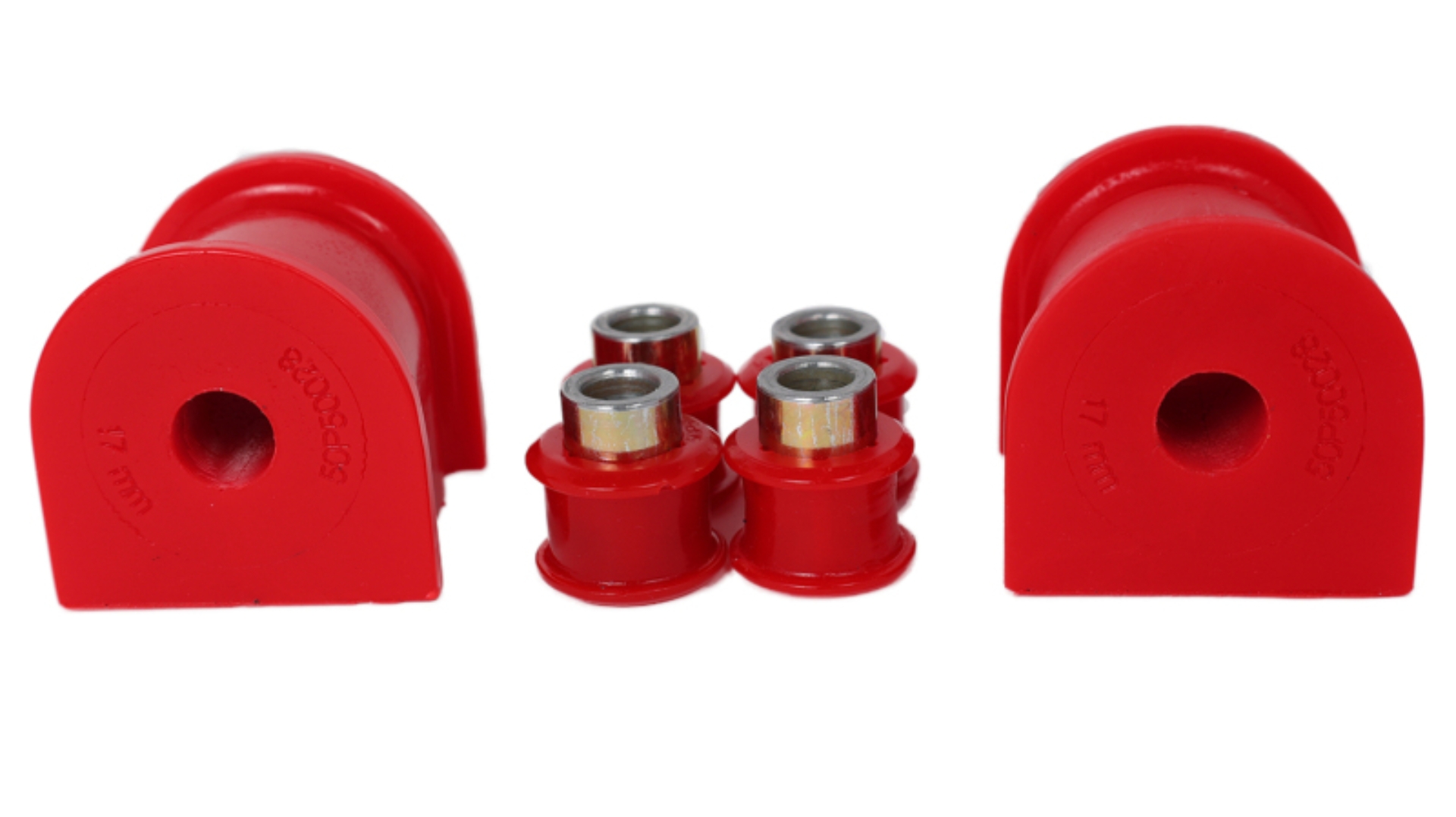 Picture of Energy Suspension 10-18 Mercedes-Benz Sprinter Front Sway Bar Set - 17mm - Red
