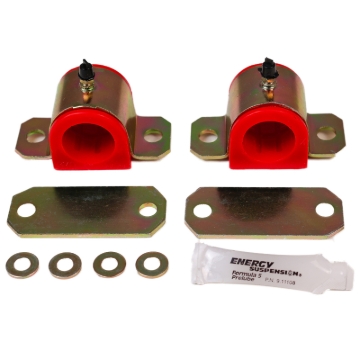 Picture of Energy Suspension 93-98 Toyota Supra Rear Sway Bar Bushing Set 24mm - Red