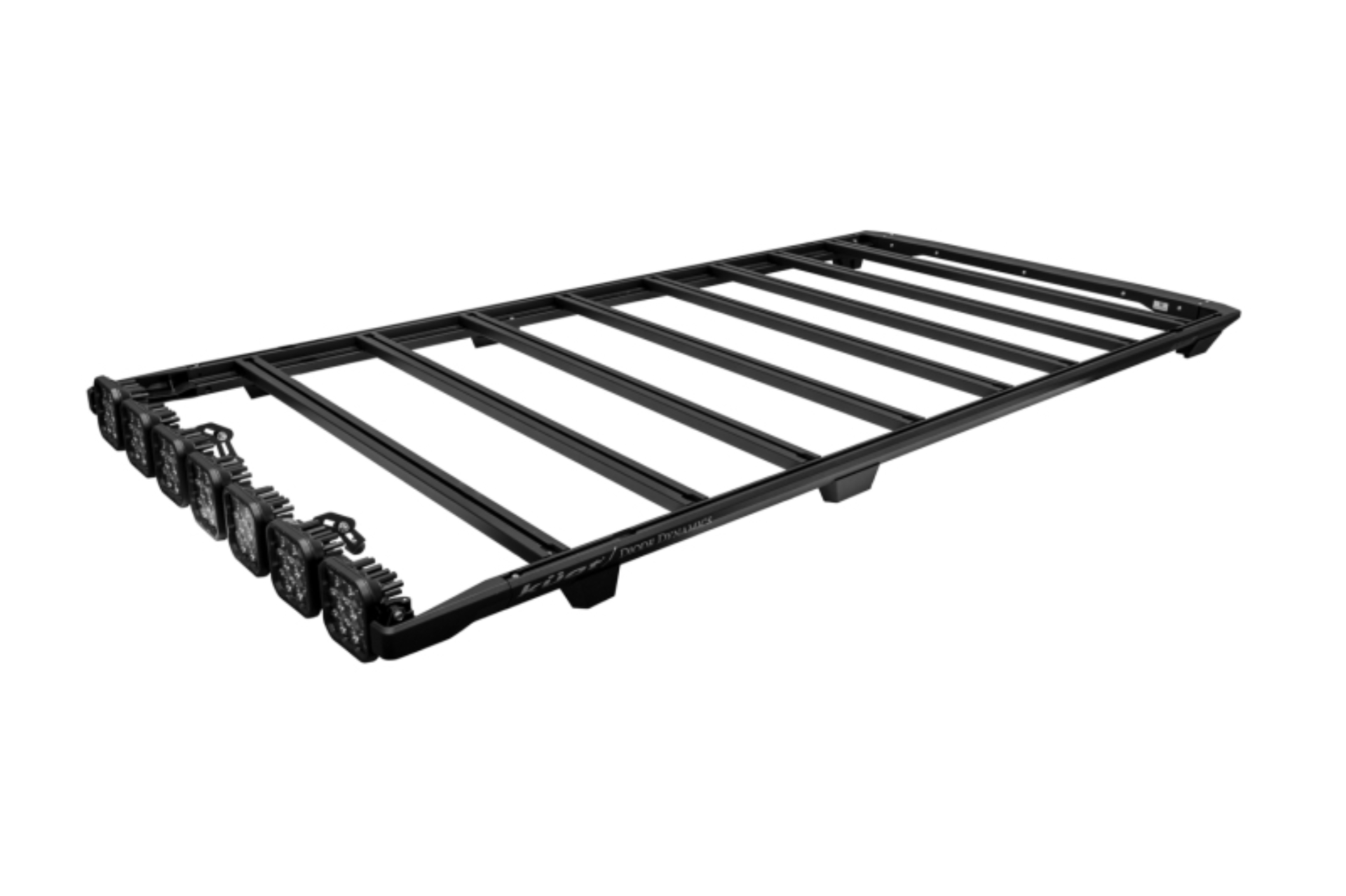 Picture of Diode Dynamics 10-24 Toyota 4Runner DEK Roof Rack 7-Pod SS5 Pro Light Bar - White Driving