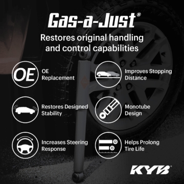 Picture of KYB 13-20 Lexus GS350 AWD Gas-A-Just Monotube Shock - Rear
