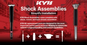 Picture of KYB 13-15 Ford Escape Gas-A-Just Monotube Shock - Rear