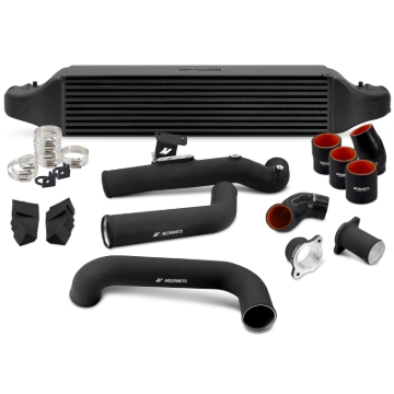 Picture of Mishimoto 2022+ Honda Civic 1.5T Intercooler Kit - Black Intercooler - Black Pipes
