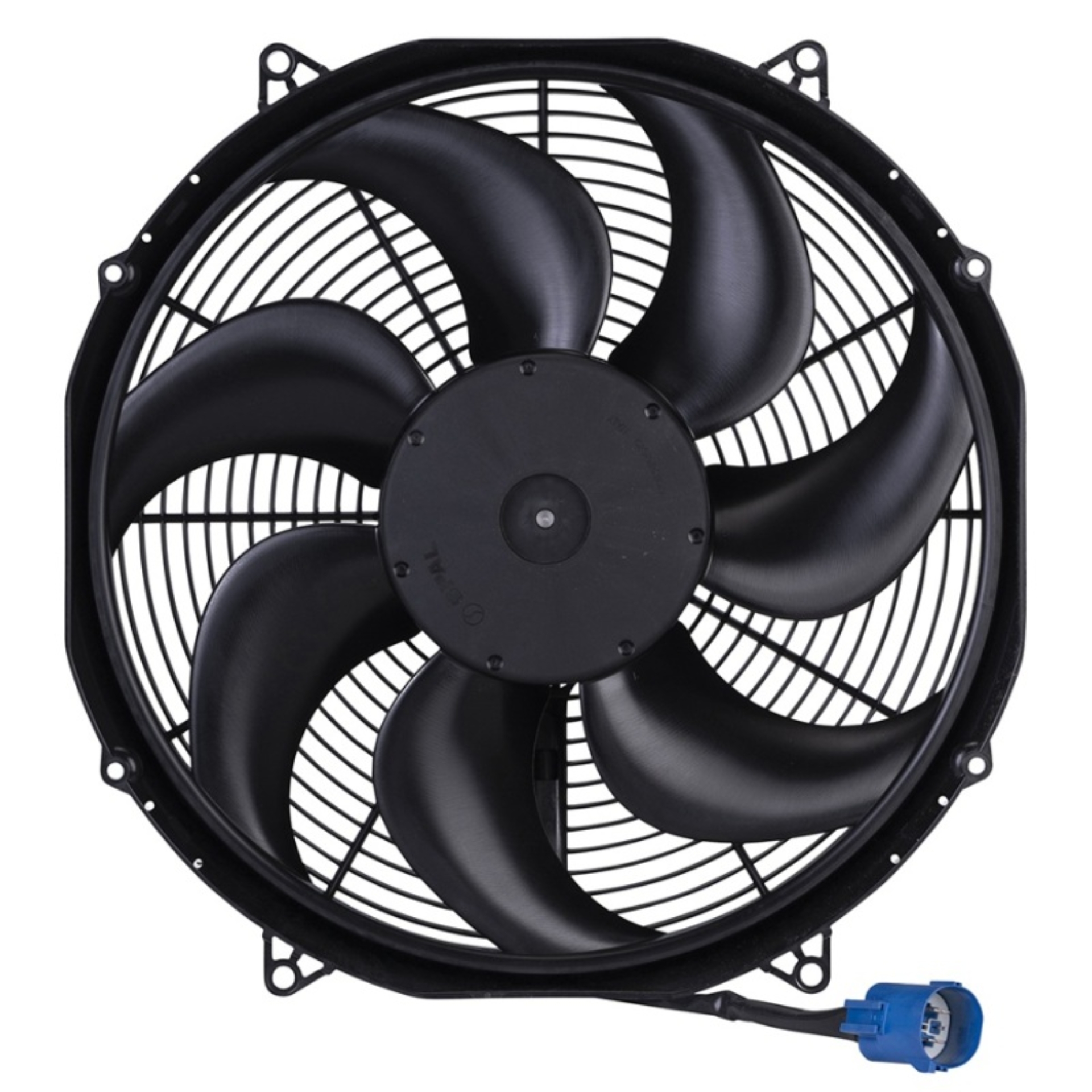 Picture of SPAL 500W 15.2in Flush Mount Brushless Fan w/Jumper Harness