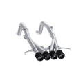 Picture of MBRP 14-19 Chevrolet Corvette 6.2L 3in Axle-Back Muffler Bypass Quad Exit Carbon Fiber Tips