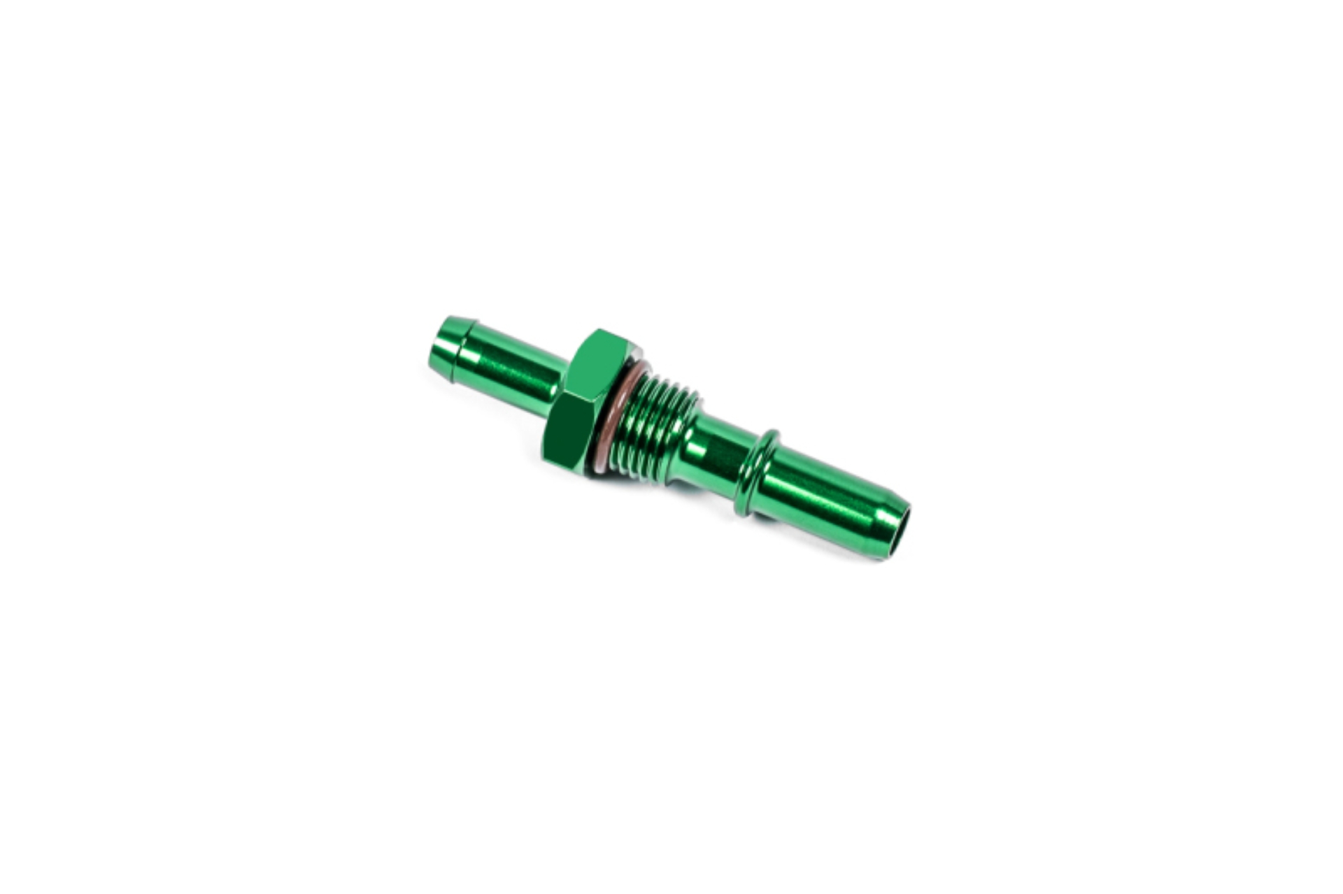 Picture of Radium Engineering 6AN Orb Bulkhead 3/8in SAE Male TO 5/16in Barb