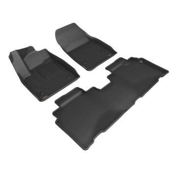 Picture of 3D MAXpider 24-25 Acura ZDX Kagu 1st & 2nd Row Floormat - Black