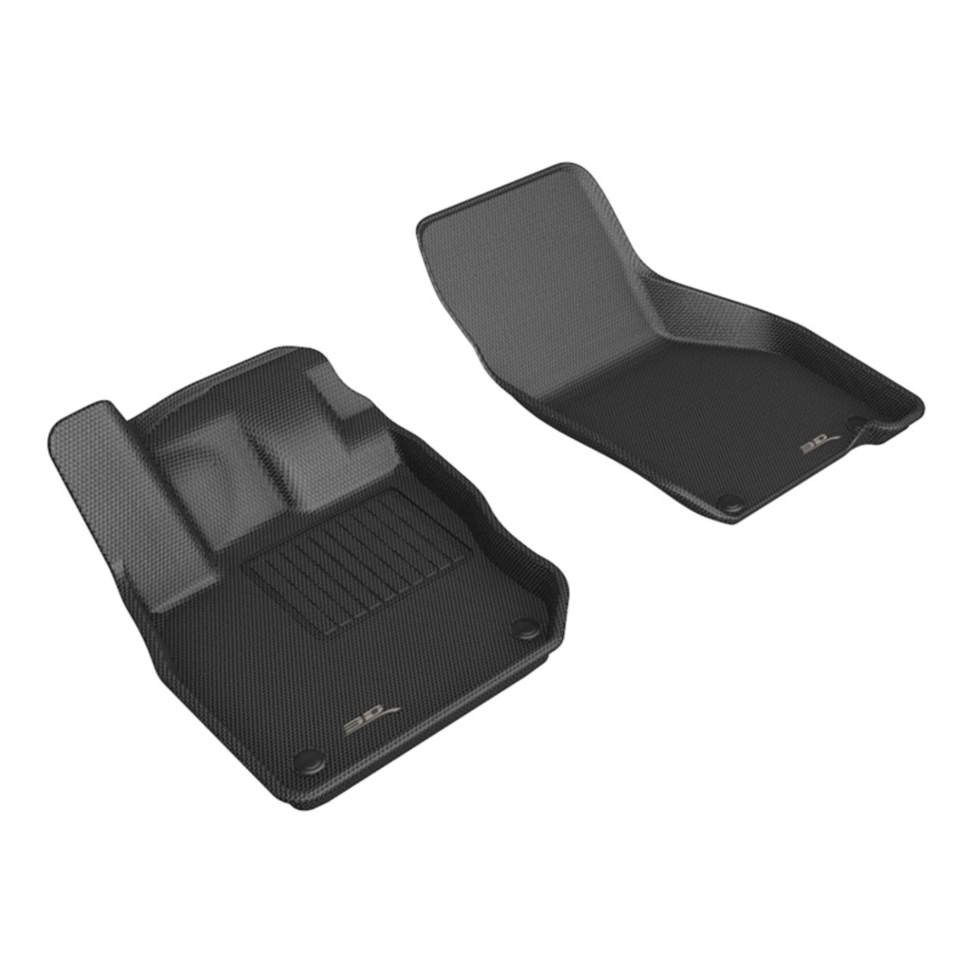 Picture of 3D MAXpider 22-26 Audi A3/S3/RS3 (8Y) Sedan Kagu 1st Row Floormat - Black