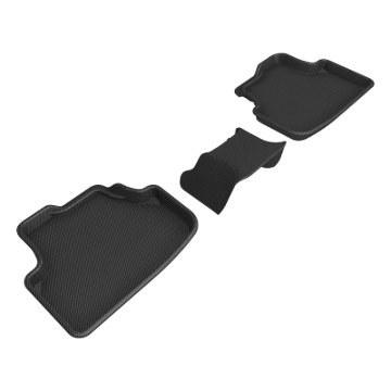 Picture of 3D MAXpider 22-26 Audi A3/S3/RS3 (8Y) Sedan Kagu 2nd Row Floormat - Black