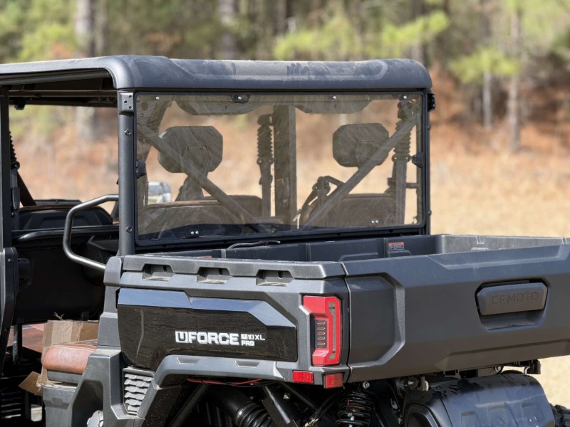 Picture of Seizmik 25+ CF Moto U10 Pro - Rear Windshield