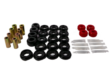Picture of Energy Suspension 10-24 Toyota 4Runner Rear Control Arm Bushing Set - Black
