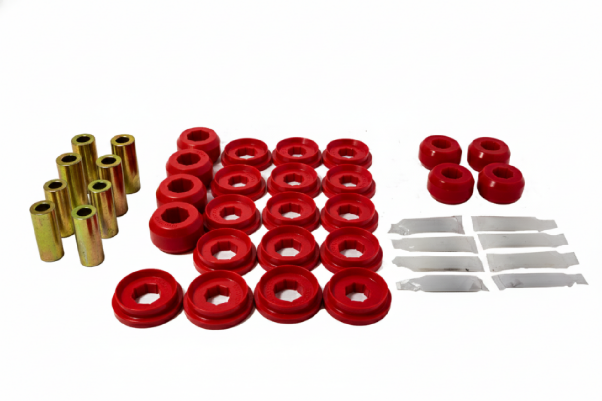 Picture of Energy Suspension 10-24 Toyota 4Runner Rear Control Arm Bushing Set - Red