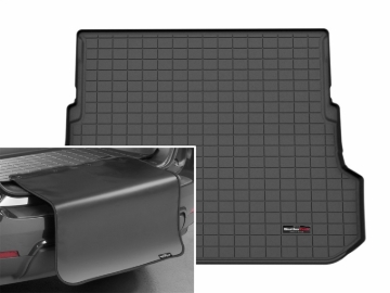 Picture of WeatherTech 2025 Toyota 4Runner Cargo Liner w/ Bumper Protector - Black