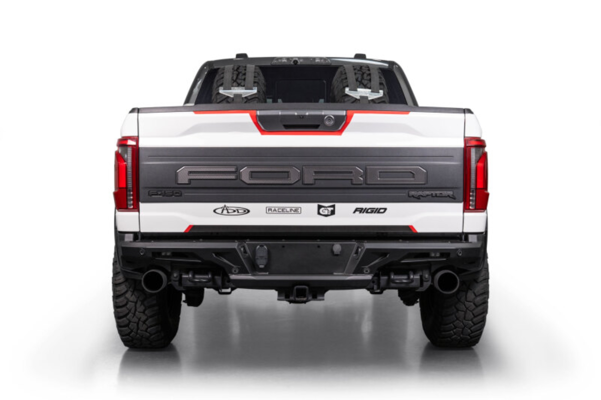 Picture of Addictive Desert Designs 21-26 Ford F-150 Raptor Edge Rear Bumper