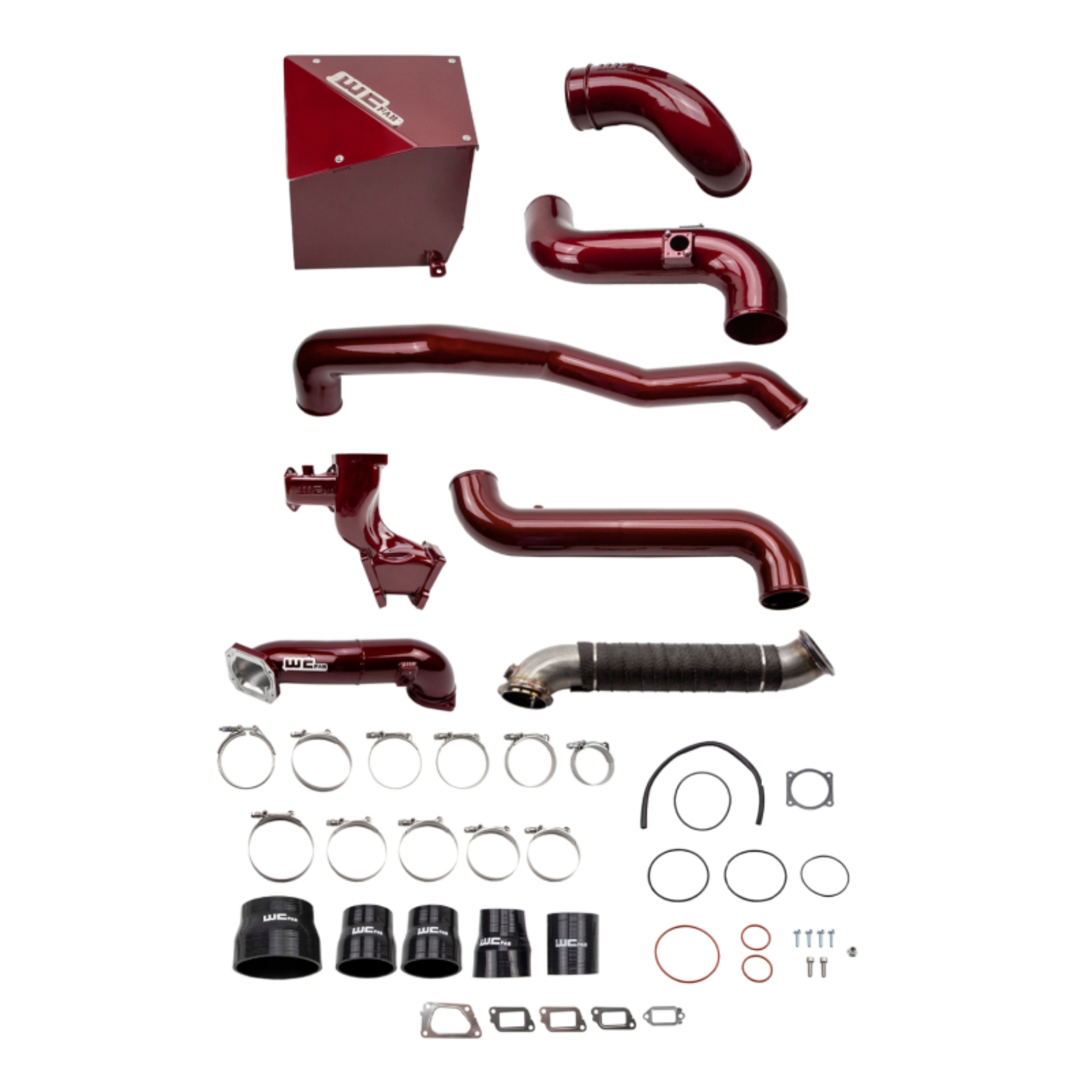 Picture of Wehrli 11-15 Duramax LML Stage 3 High Flow Bundle Kit - Deore Gold