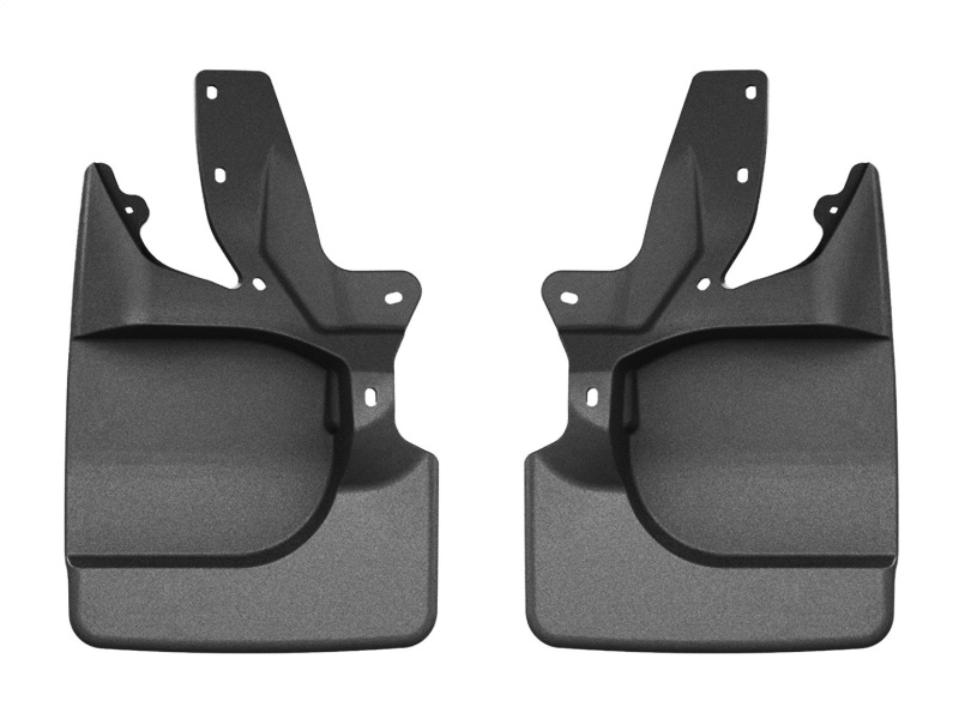 Picture of WeatherTech 21-25 Ford Bronco Front No Drill Mudflaps - Black