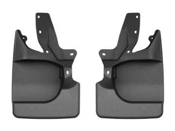 Picture of WeatherTech 21-25 Ford Bronco Front No Drill Mudflaps - Black