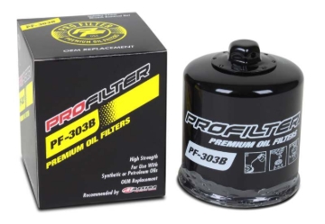 Picture of ProFilter Honda/Kawasaki/Polaris/Yamaha Spin-On Black Various Performance Oil Filter