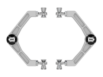 Picture of ICON 20-26 GM 2500/3500 HD Billet UCA DJ PRO HD Kit