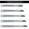 Picture of RockJock Billet Aluminum Antirock Pre-Runner Sway Bar Arms (33.67in OAL 35 spline) w/ Hardware