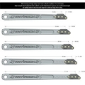 Picture of RockJock Billet Aluminum Antirock Pre-Runner Sway Bar Arms (33.67in OAL 35 spline) w/ Hardware
