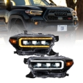 Picture of Form Lighting 2016-2023 Toyota Tacoma LED Projector Headlights with Selectable DRL (Pair)