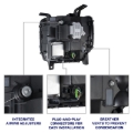 Picture of Form Lighting 2014 GMC Sierra LED Projector Headlights (Pair)