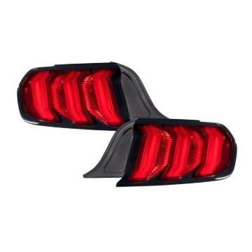 Picture of Form Lighting 2015-2023 Ford Mustang LED Tail Lights Red (Pair)