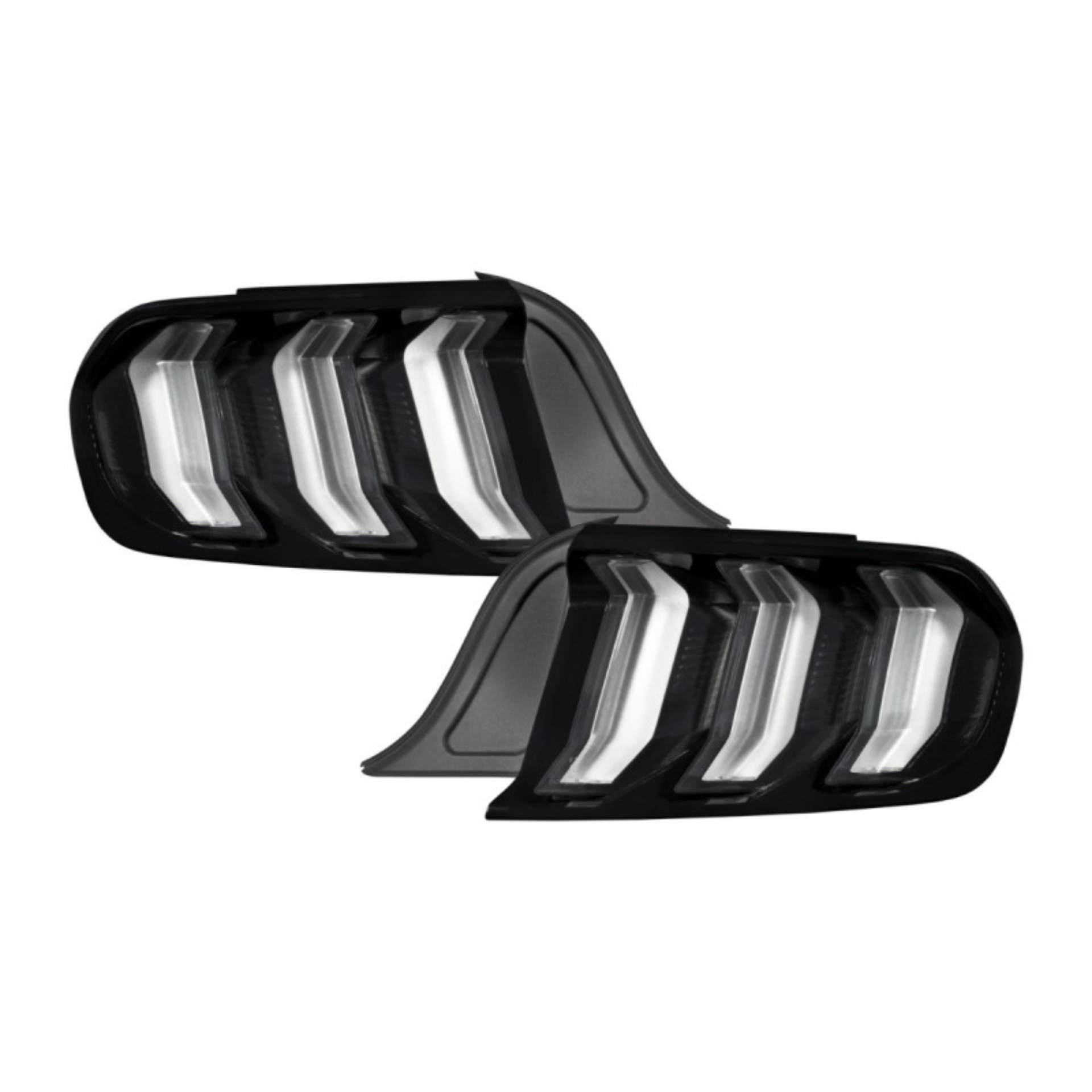 Picture of Form Lighting 2015-2023 Ford Mustang LED Tail Lights Smoke (Pair)