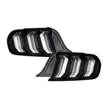 Picture of Form Lighting 2015-2023 Ford Mustang LED Tail Lights Smoke (Pair)