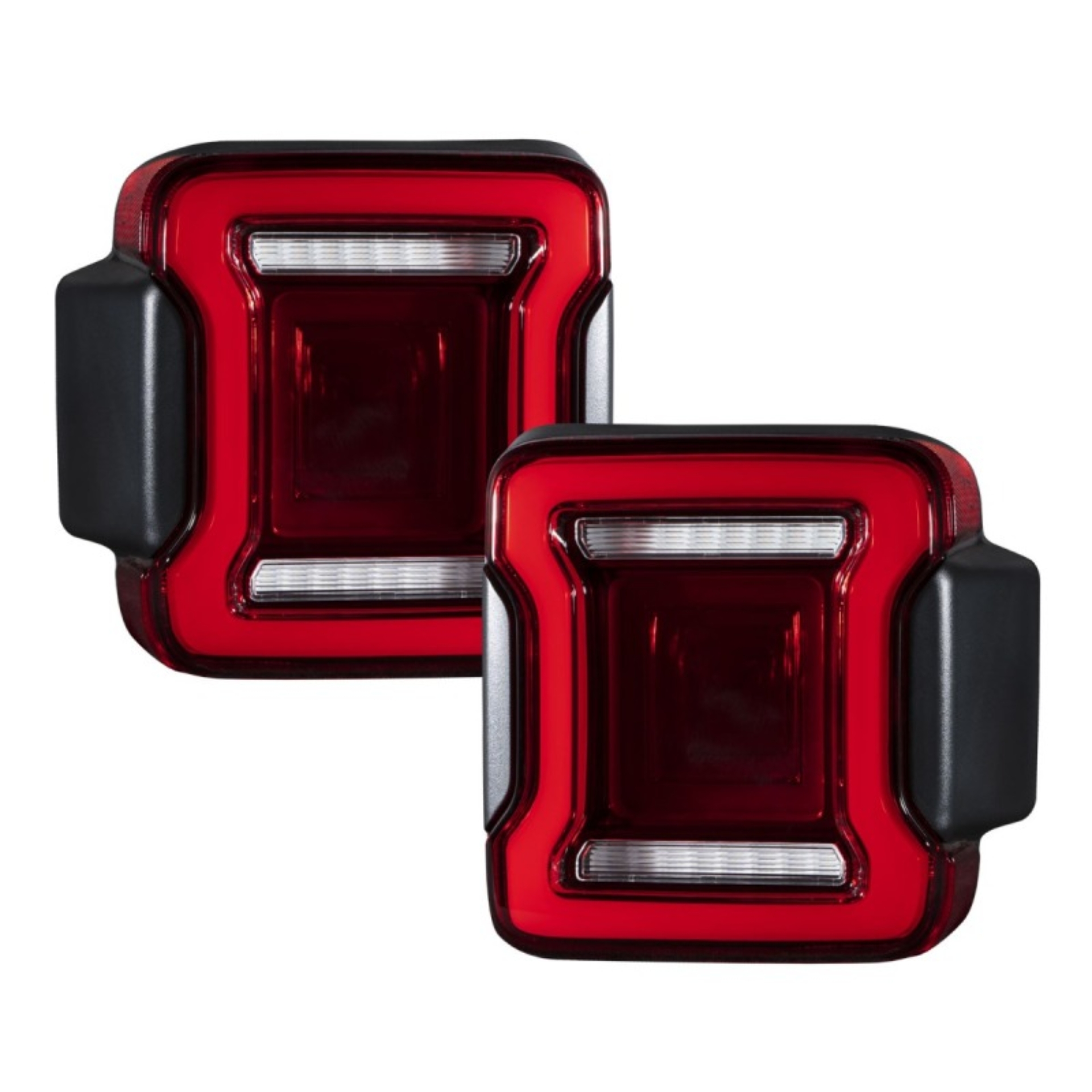 Picture of Form Lighting 2018-2023 Jeep Wrangler LED Tail Lights Red (Pair)