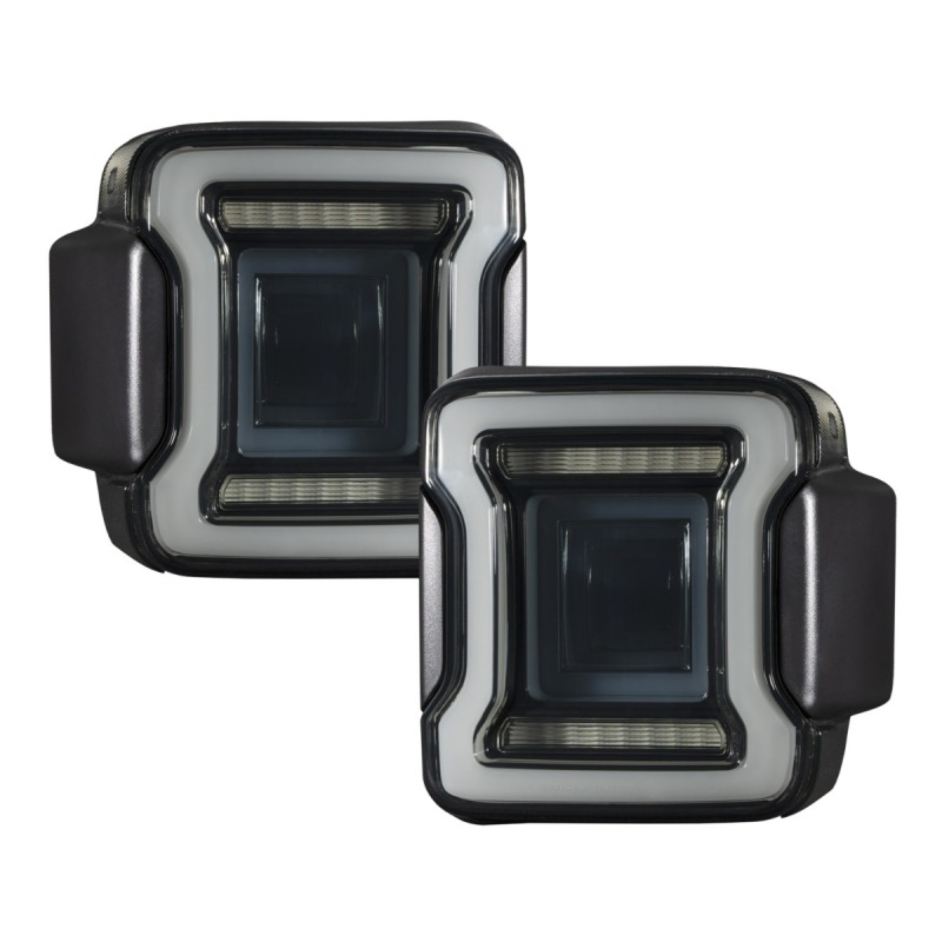 Picture of Form Lighting 2018-2023 Jeep Wrangler LED Tail Lights Smoke (Pair)