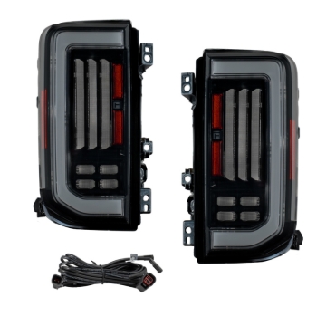 Picture of Form Lighting 2021-2025 Ford Bronco LED Tail Lights Smoked (Pair)