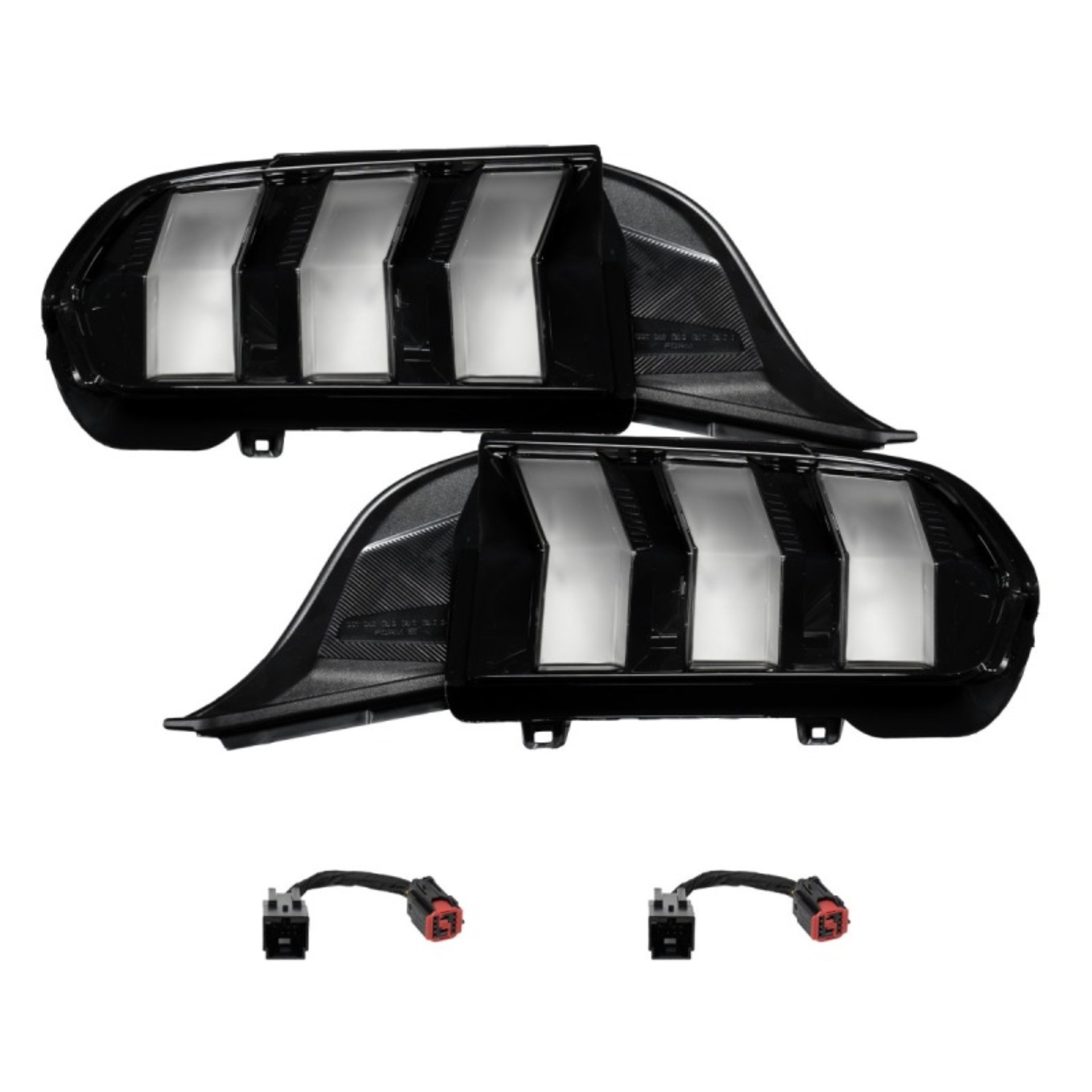 Picture of Form Lighting 2024+ Ford Mustang Sequential LED Tail Lights Clear (Pair)