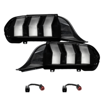 Picture of Form Lighting 2024+ Ford Mustang Sequential LED Tail Lights Clear (Pair)