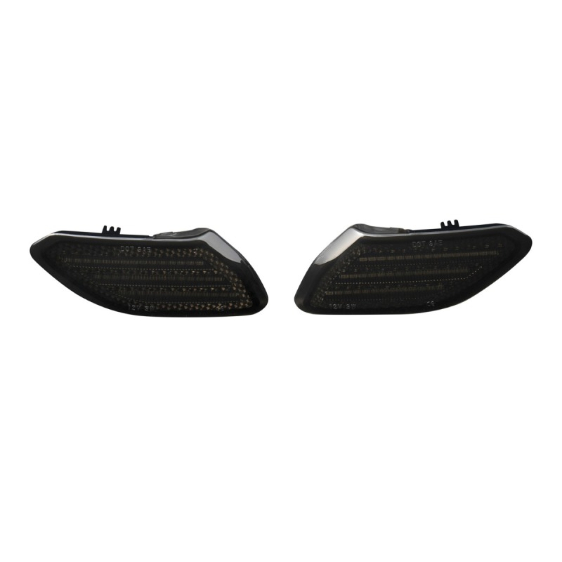Picture of Form Lighting 2018 Wrangler JL LED Sidemarkers Smoked (Pair)