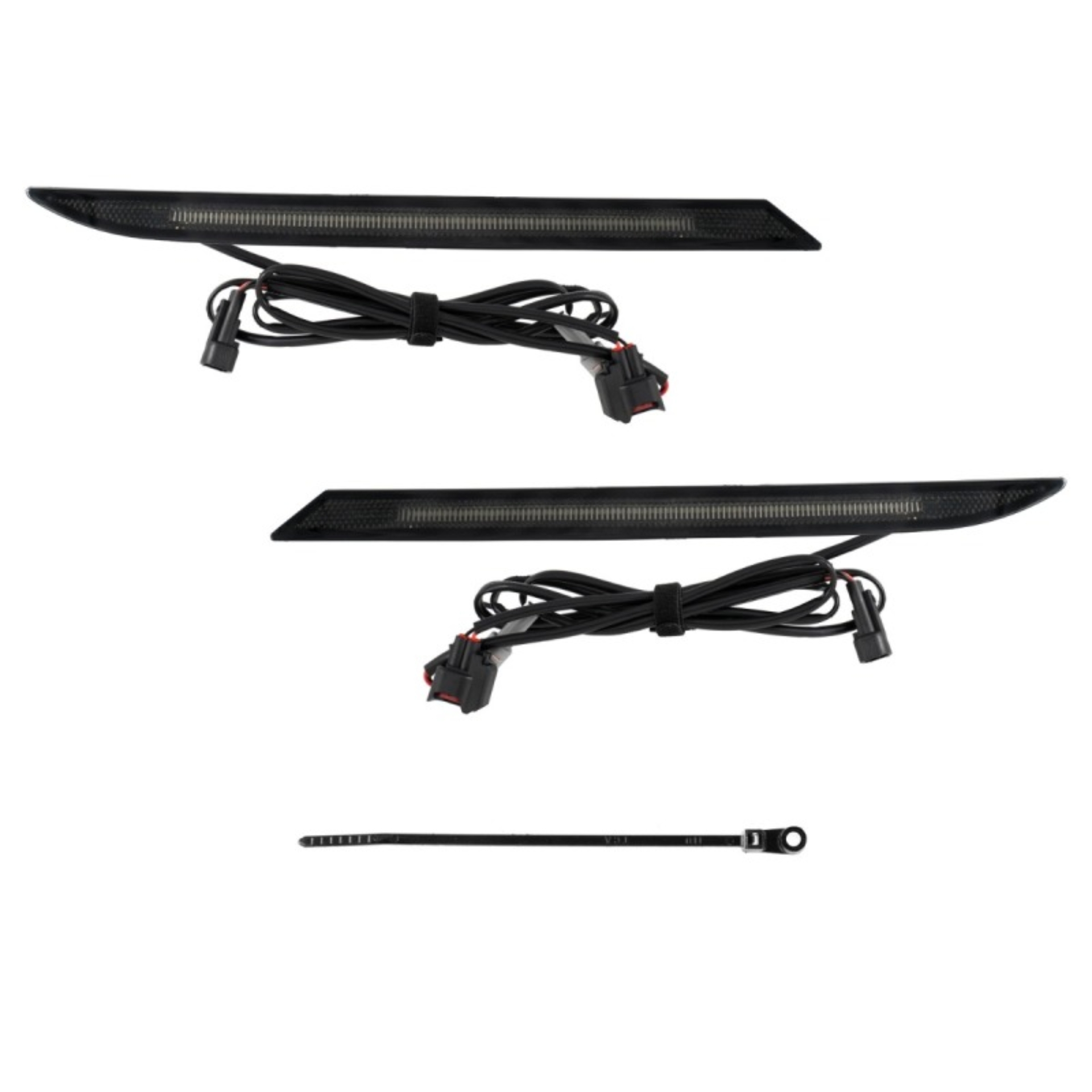 Picture of Form Lighting 2024+ Mustang LED Rear Reflector Smoked (Pair)