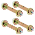 Picture of RockJock Greaseable Bolt w/ Hardware 9/16in Thread x 4in Long (4-pack)