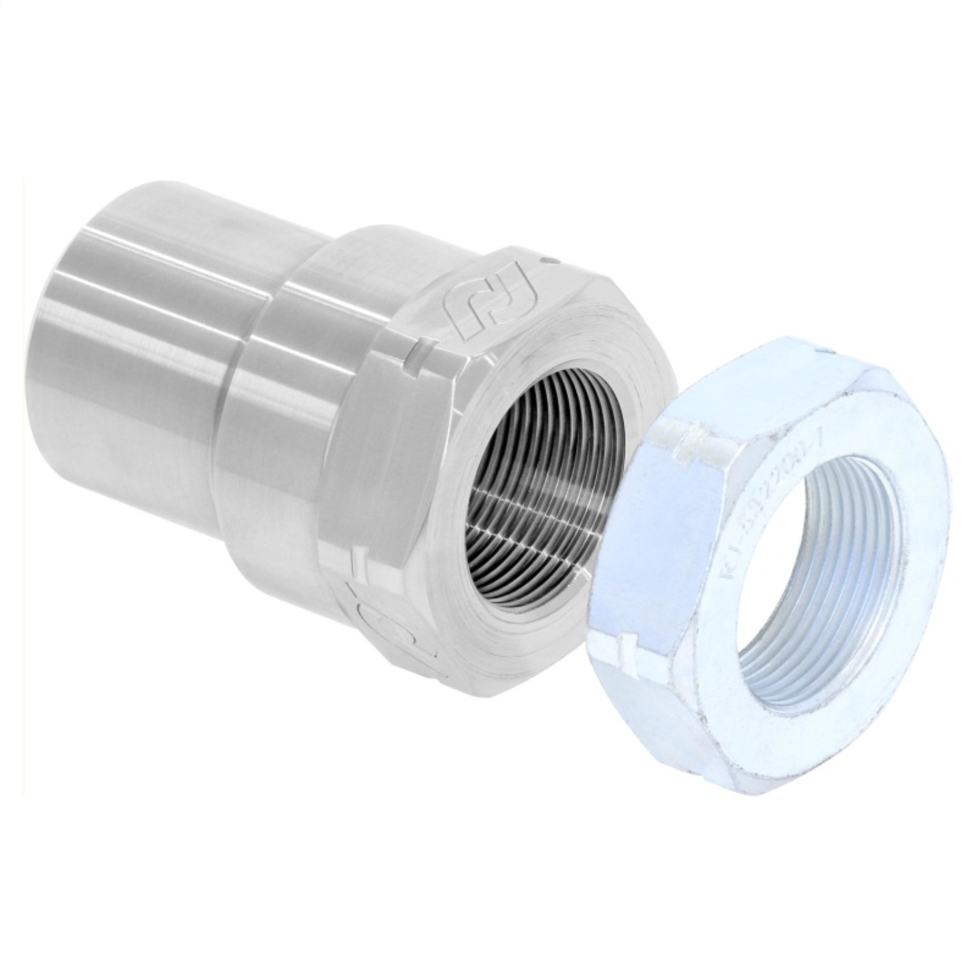 Picture of RockJock 1-1/2in -12 Threaded Bung w/ Jam Nut (LH)
