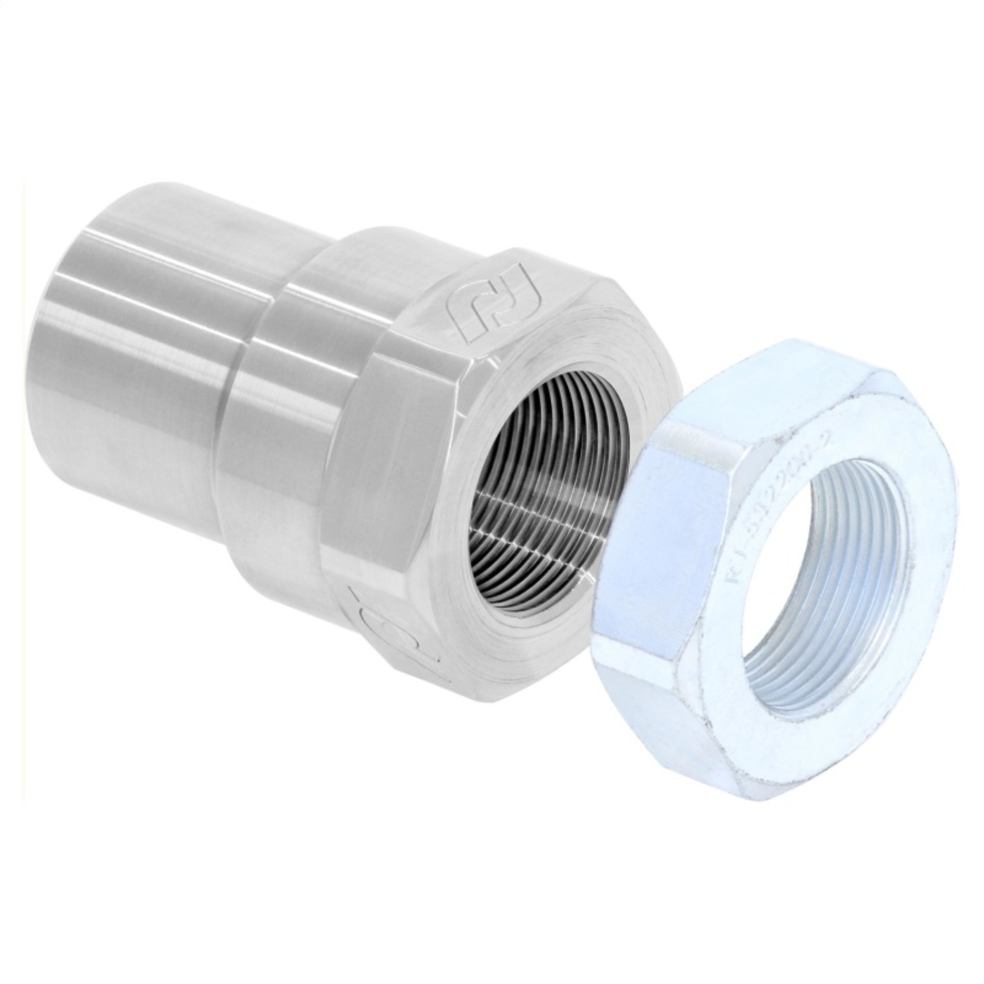 Picture of RockJock 1-1/2in -12 Threaded Bung w/ Jam Nut (RH)