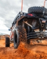 Picture of Elektric Offroad 2017+ Can Am Maverick X3 Volt Billet Radius Rods Anodized Black RS 72In Model Only