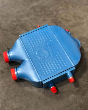 Picture of CSF 2014+ BMW M3/M4 (F8X) Top Mount Charge-Air-Cooler - Blue Jeans