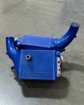 Picture of CSF 16-21 BMW M5 (F90) / 17-21 BMW M8 (F91/F92/F93) Twin Charge-Air-Cooler Set - Marina Bay Blue